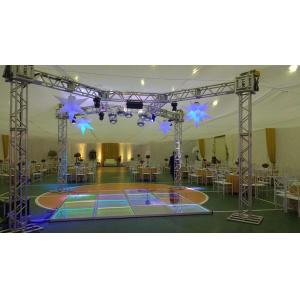 3 Level Adjustable Height Arclic Glass Portable Movable Stage Platform 400KG