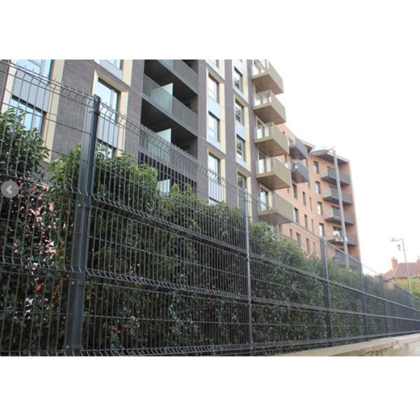 Anti Corrosion PVC Coating Wire Mesh Fencing , Welded Wire Garden Fencing For
