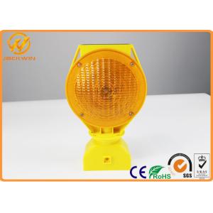 LED Strobe Solar Traffic Warning Lights High Intensity PP Traffic Safety