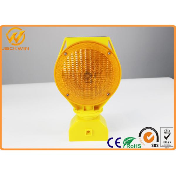 LED Strobe Solar Traffic Warning Lights High Intensity PP Traffic Safety