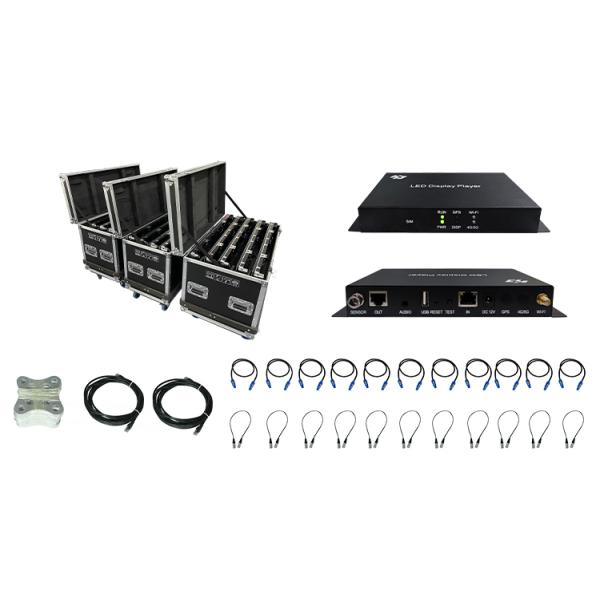 500x500mm IP65 Stage Rental LED Display With Refresh Rate 3840Hz Nationstar LEDs