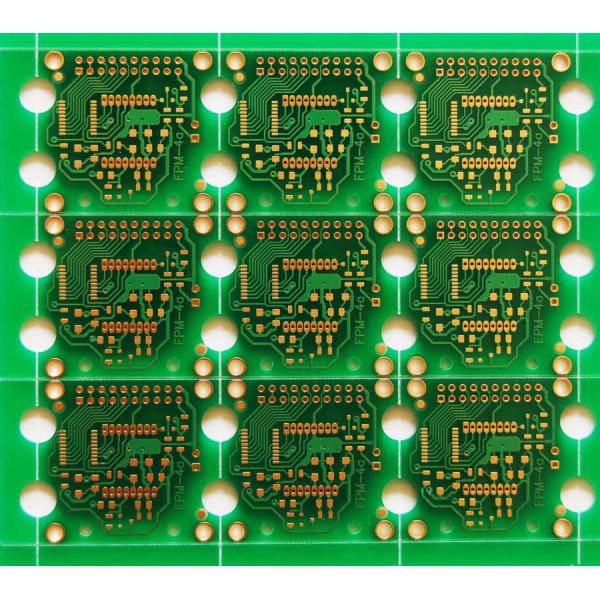 Green soldemask heavey copper pcb , double sided copper clad printed circuit