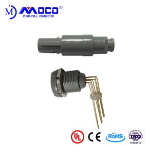 1P Grey Shell 8 Pin Circular Plastic Connector