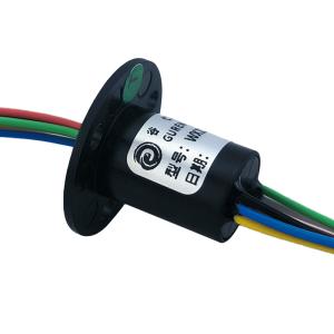 Wholesale 6 Way 5A Low Power Rotary Slip Ring PBT Housing For Robotic Arms from china suppliers