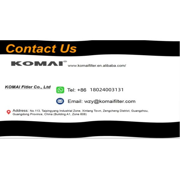 KOMAI Factory Fuel Filter FF5327 R010039 BF9842 T64101003 WBF1235 For Engine Excavator