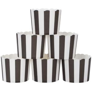 Wholesale Black Stripe Paper Muffin Cups from china suppliers