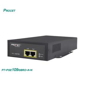 IP20 Midspan Passive Industrial PoE Injector 55V 1750mA