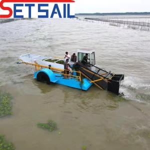 Propeller Driven Harvester-53 River and Lake Cleaning Garbage Collection Skimmer