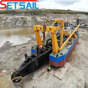 Weichai Diesel Engine 6 Inch Cutter Suction Sand Dredger for Heavy Duty Sand