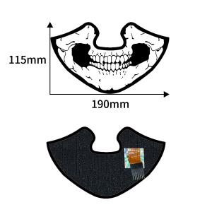 Wholesale EL Mask Festival Cosplay Costume LED Mask 2019 newest arrival Flashing