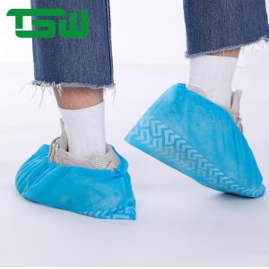 China 65gsm PP Nonwoven Disposable Non Skid Shoe Cover on sale