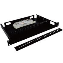 China 8 Port Fiber Optic Patch Panel Rack Mounted Convenient To Install / Dismantle on sale
