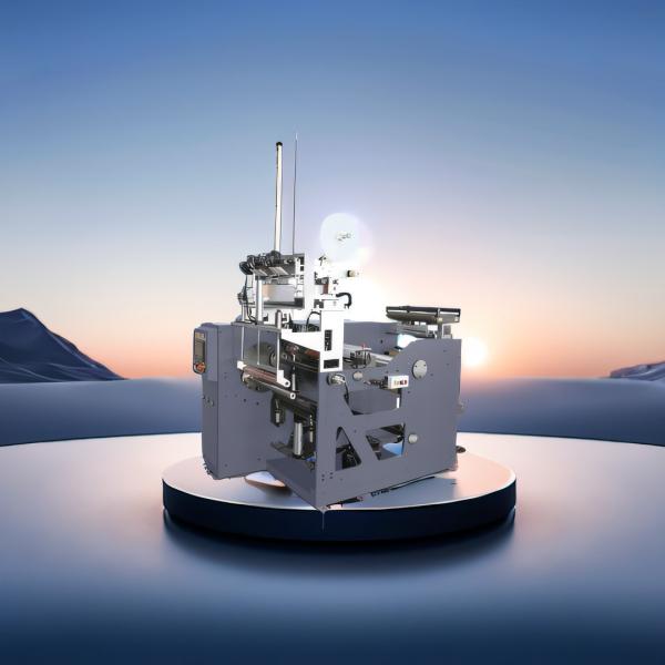 OFFLINE HIGH-PERFORMANCE FULLY AUTOMATIC NON-STOP 4 SPINDLE TURRET REWINDER FOR LABEL 5 stars positive feedback no glue