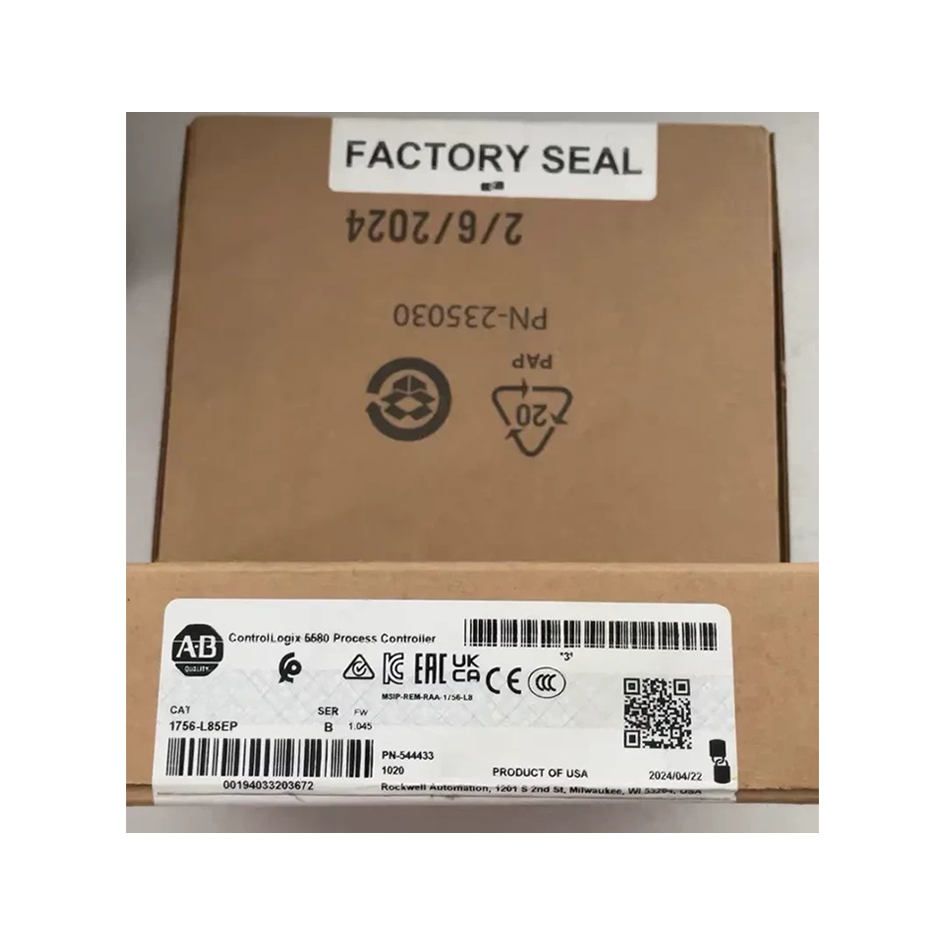 Original genuine Al-len-Brad-ley PLC processor module ControlLogix 5580 controller、5570 controller、5560 controller、5555 controller 1756-L810