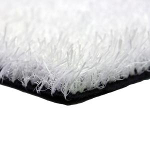 White artificial grass Synthetic Grass Roll Garden Outdoor event artificial
