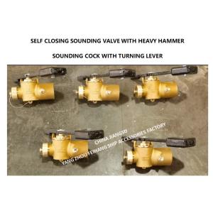 SOUNDING VALVE SELF CLOSING THREADED ENDS DN50 CB/T3778 & SOUNDING COCK THREADED