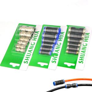 Air Compressor Hose Tube Straight Pneumatic Push In Quick Connector Adapters