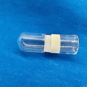 Custom Fused Silica Quartz Glass Flask With Joint