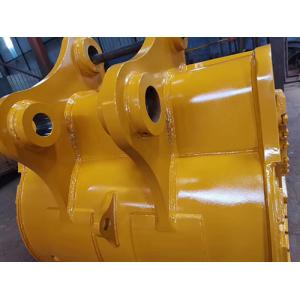 Wear resistance Q460D Excavator Rock Bucket Step Width 1000mm