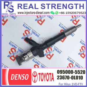 Diesel Common Rail Fuel Injector 095000-5520 For TOYO-TA HILUX 2KD-FTV 23670