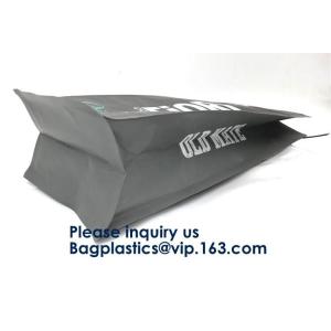 Food Industrial Use And Moisture Proof Feature Resealable Zipper Kraft Paper