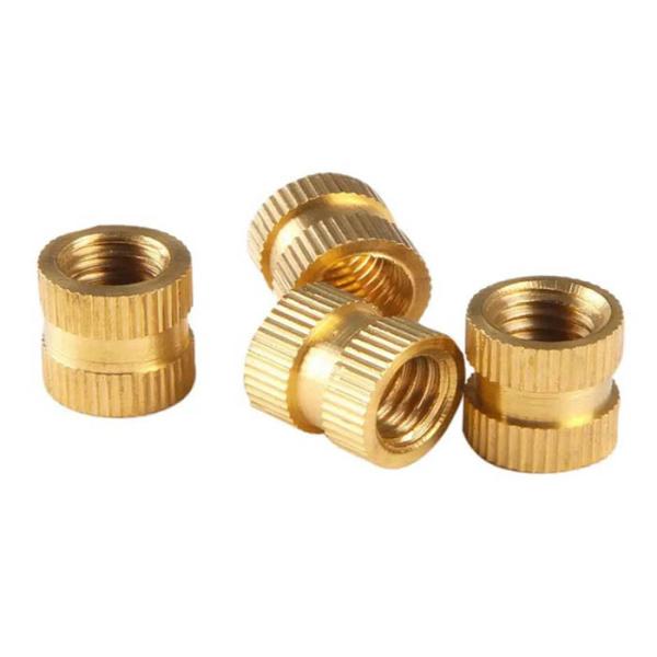 M3 M4 12.9 Carbon Steel Yellow White Zinc Plated Zn Insert Nut With Shoulder