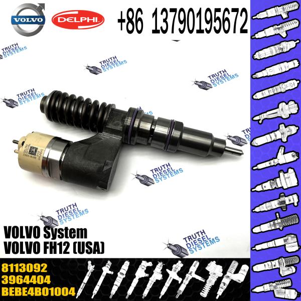 High Quality Diesel Fuel Electronic Unit Injector BEBE4B01004 For FH12 3964404 8113092 VOL FH12 (USA)