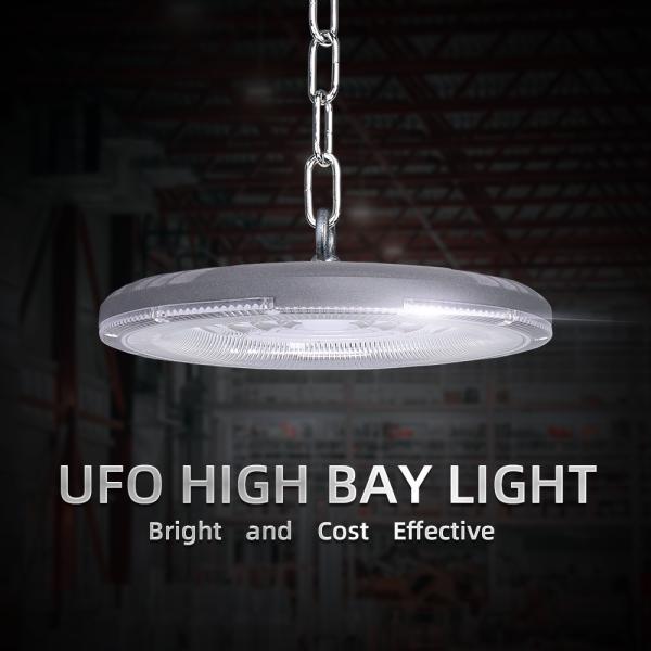 Super LED Wide Baylight Brightness Commercial Industry 100 150 200 Watt UFO High Bay Light