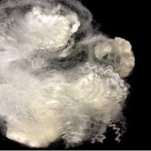 Non Siliconized Synthetic Staple Fibers 3Dx64mm With Dyeability