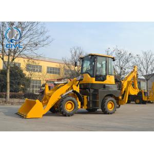 Backhoe Loader Mini Tractor With Bucket for Farm