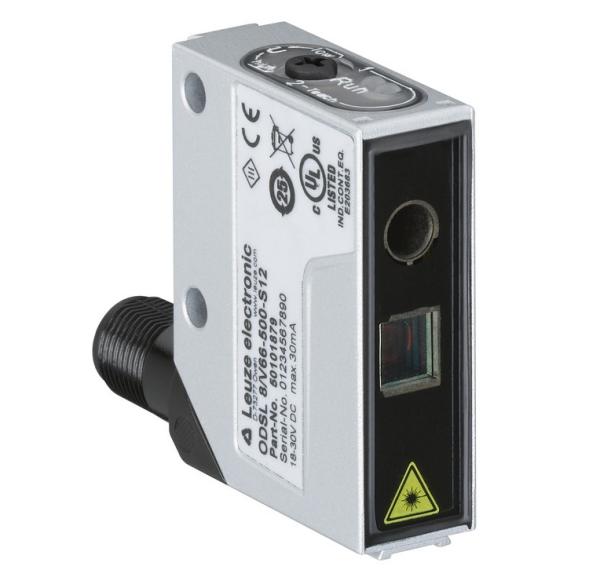 Quality LEUZE ODSL 8/C66-500-S12 Laser Distance Sensor 500mm Range S12 Interface & IP67 Precision Automation & Robotic Guidance Solutions for sale