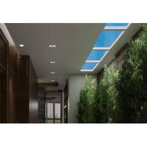 Aluminum LED Skylight with 240W Power Consumption 90° Light Direction White