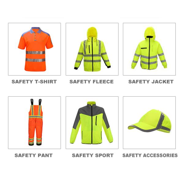 Professional Hi Vis Safety Belt Reflective Running Belt 100% Polyester Tricot