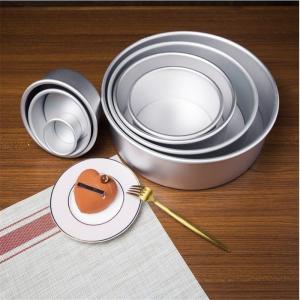 Wholesale Hot Sale Removable Aluminum Round Shape Cake Mold from china suppliers