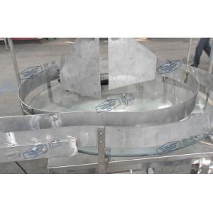 Semi Automatic Rotary Bottle Sorting Machine For Milk Glass Bottle 0.37Kw