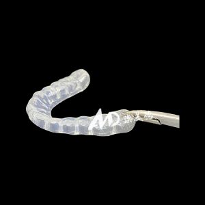 China Custom Dual Layer Bruxism Guard Hard Soft Dental Splint for Teeth Grinding Clenching on sale
