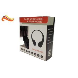 Customized Printed CardBoard Electronics Packaging , Card Board Self Seal