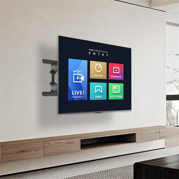 Effortlessly Support Large LCD TVs Professional Tv Mounting Cable Management