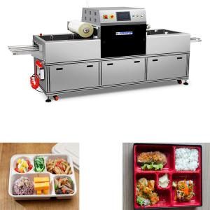 MAP System Ready Meal Packaging Machine Tray Sealer 260mm Film Diameter