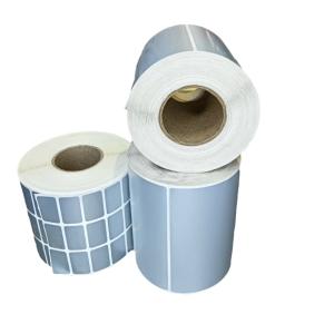 Matte Finish Silver PET Label with Acrylic Adhesive