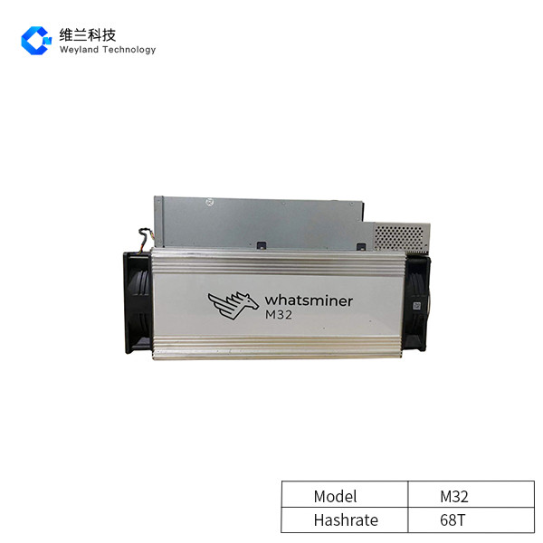 Quality SHA 256 Microbt Whatsminer M32 68t 50W/T with Two cooling fans for sale