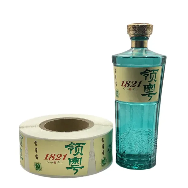 Customized Stickers for Transparent Condiment Bottle Labels