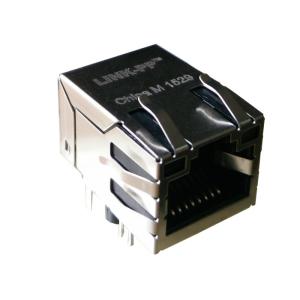Wholesale 6605814-5 RJ45 Modular Jack , 10Pin Shielded with Leds Media panel PC from china suppliers