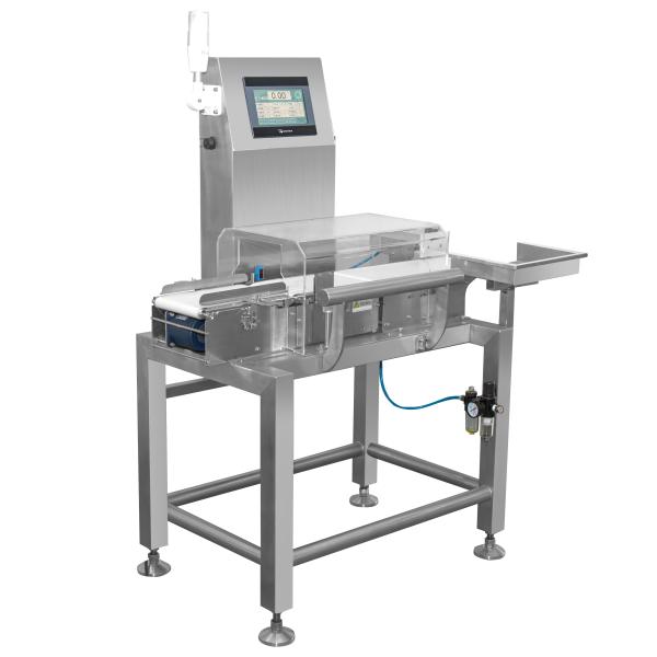 Quality Automatic Weight Checker Conveyor Dynamic Food Bottle Checkweigher Machine Check Weigher With Rejector for sale