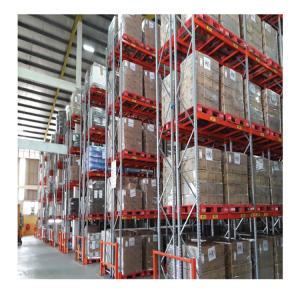 Steel Heavy Duty Rack System , Warehouse Stackable Storage Shelves