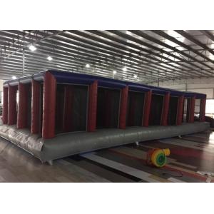 0.55 mm PVC tarpaulin inflatable jumping maze,outdoor playground amusement park