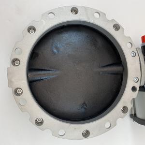 Low Temperature Environments DN300 Powder Butterfly Valves with Pneumatic