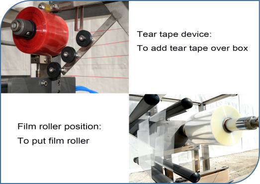 Condom Cellophane Automatic Overwrapping Machine Tear Tape Equipment