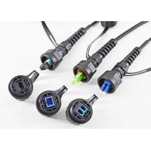 Armored FTTA Fiber Optic Assemblies ODVA / SC- SCUPC 2 Core Simplex / Duplex