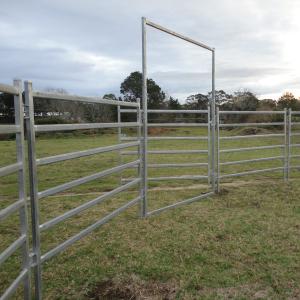 Buy cheap Portable Corral Panels For Cattle Permanent Yards Heavy Duty Cattle Yards from wholesalers